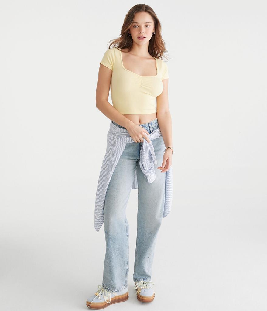 Aeropostale High-Rise Baggy Jean