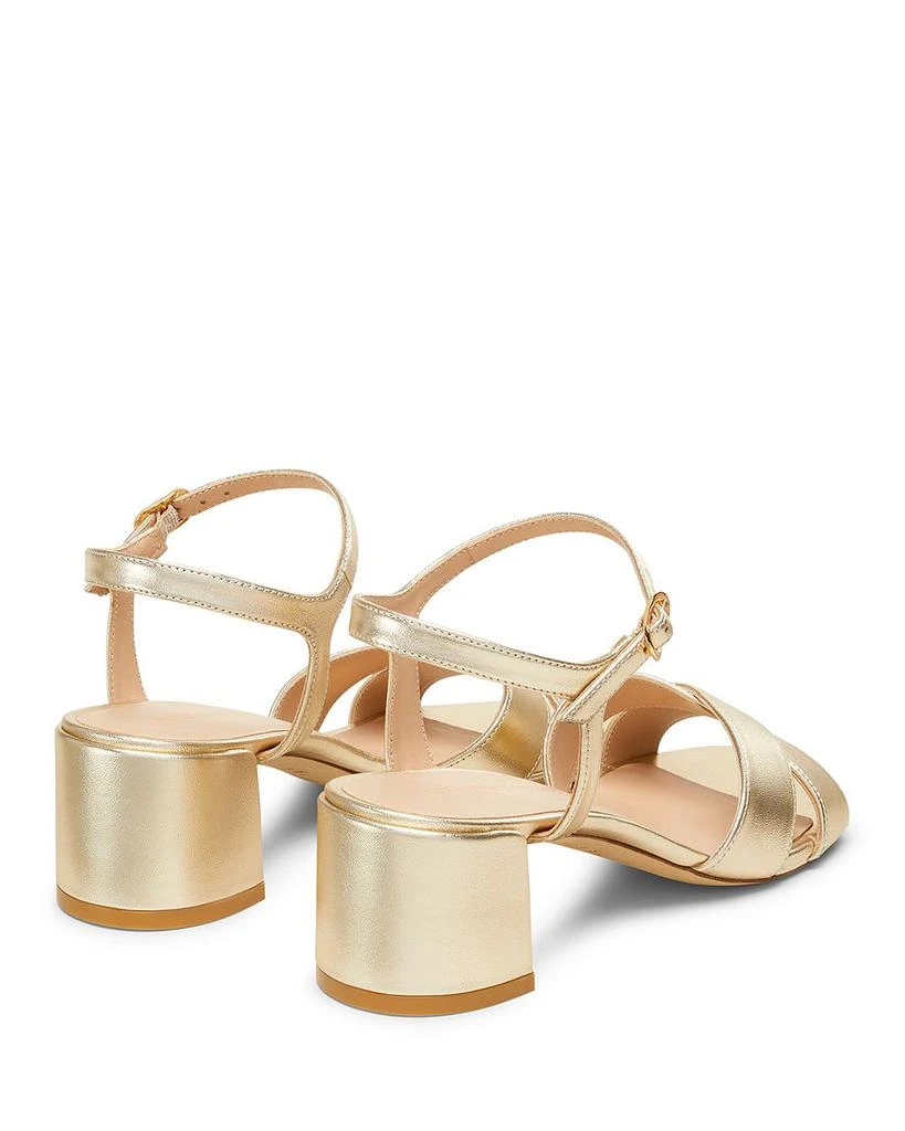Stuart Weitzman Women
s Dayna Block 50 Sandals 4