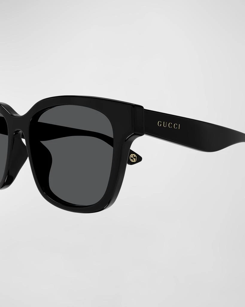 Gucci Men's Rectangle Acetate Sunglasses 2