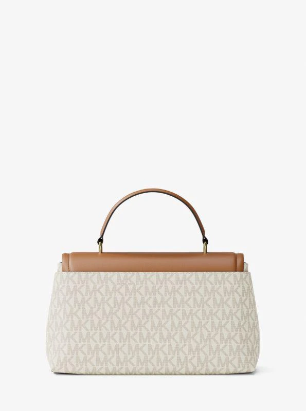 Michael Kors Tribeca Medium Signature Logo Satchel 3