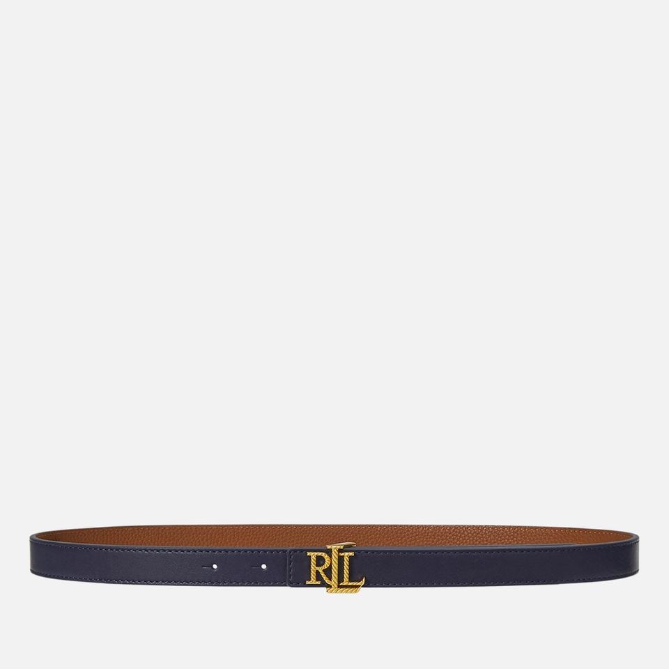 ベルト LAUREN RALPH LAUREN Woman Belt Natural 412968766 004 Ralph Lauren SP24 Classic Women's Logo Belt - Belts