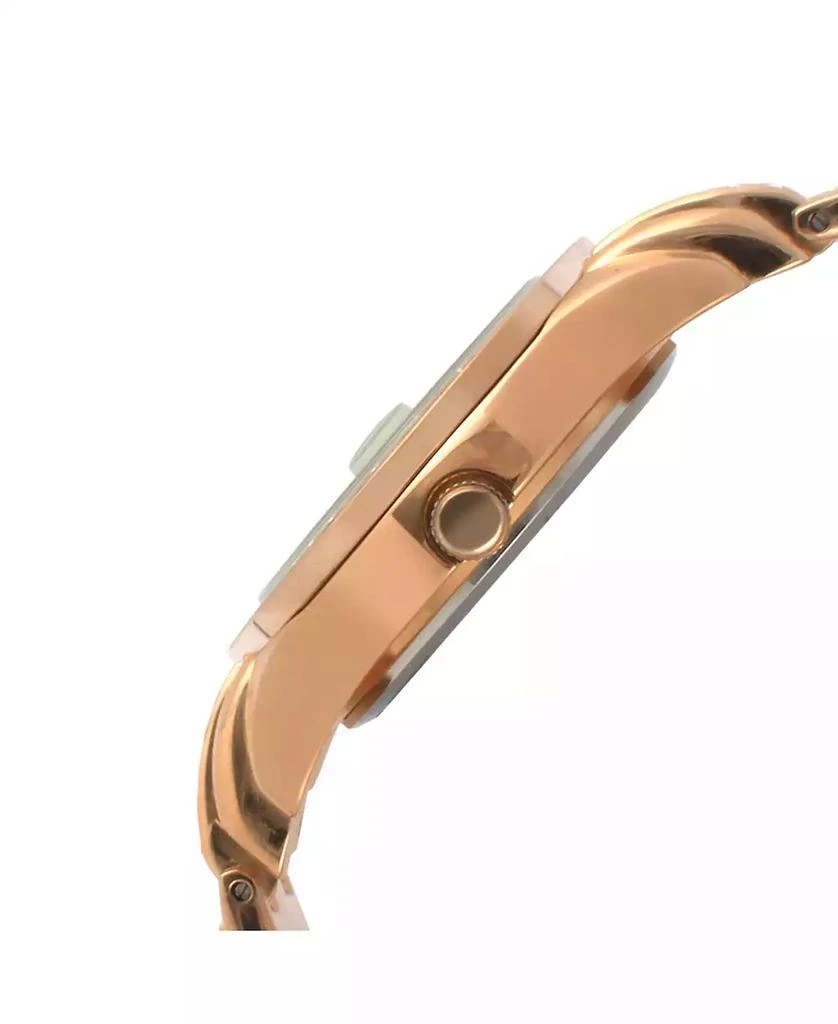 Peugeot Womens Round Rose-Gold Luxury Status Swarovski Crystal Bracelet Watch 4