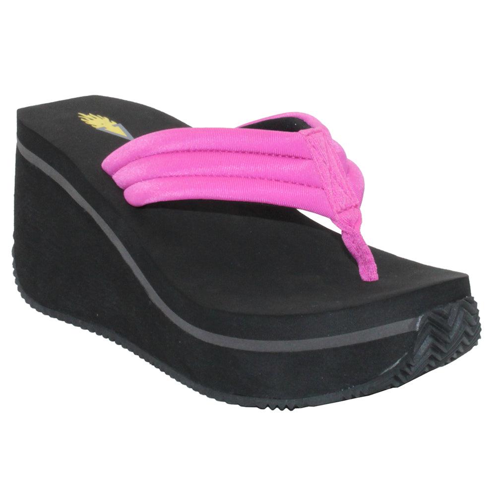 VOLATILE Zoe Wedge Sandals
