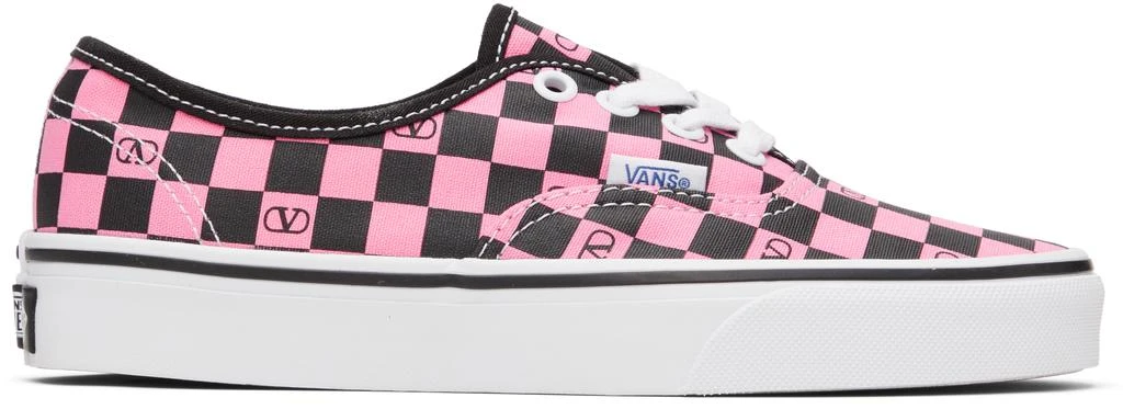 Valentino Pink Vans Edition VLogo Checkerboard Sneakers 1