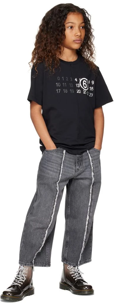 MM6 Kids Gray 5 Pockets Jeans 4