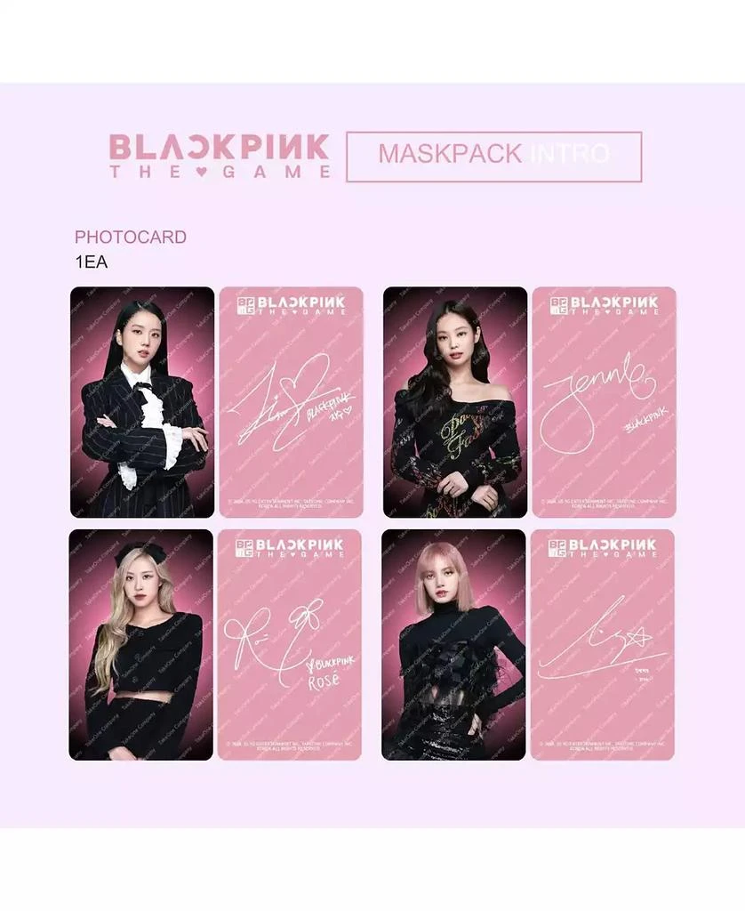SIIA Cosmetics "BLACKPINK THE GAME" MASKPACK SET - JENNIE (COLLAGEN) 6