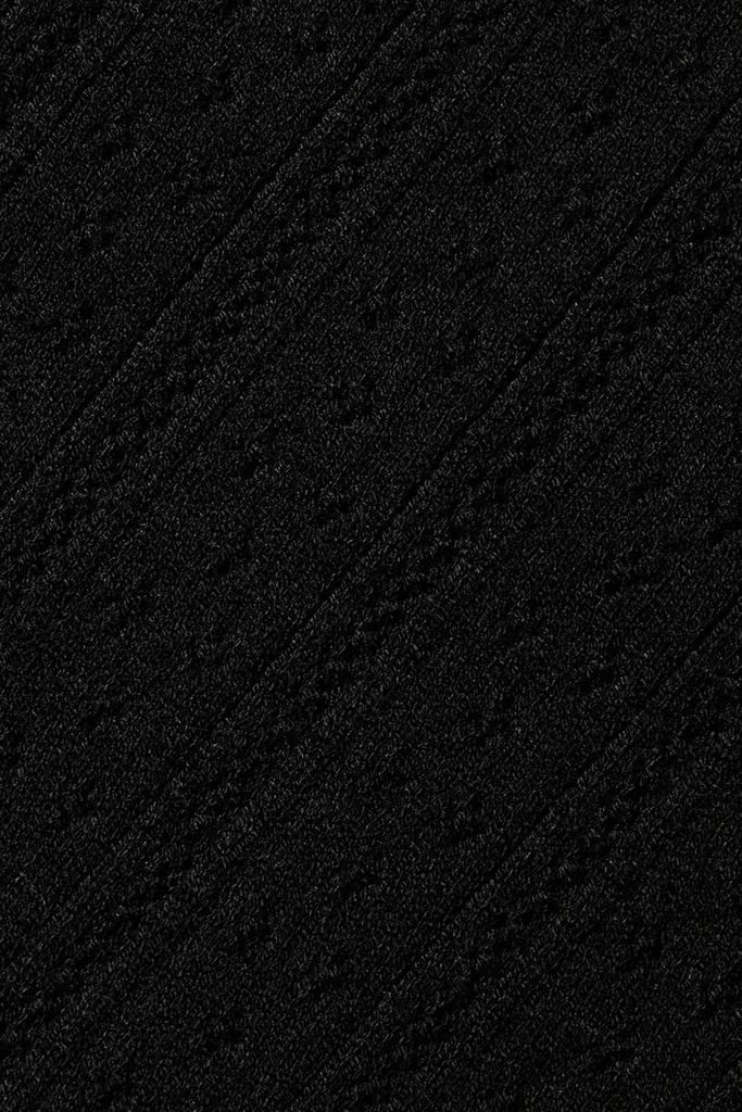 Alo Pointelle Sweater High-Waist Be Mine Legging - Black 6