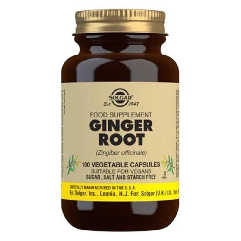 Solgar Solgar - Ginger Root Vegetable Capsules (100 Capsules)