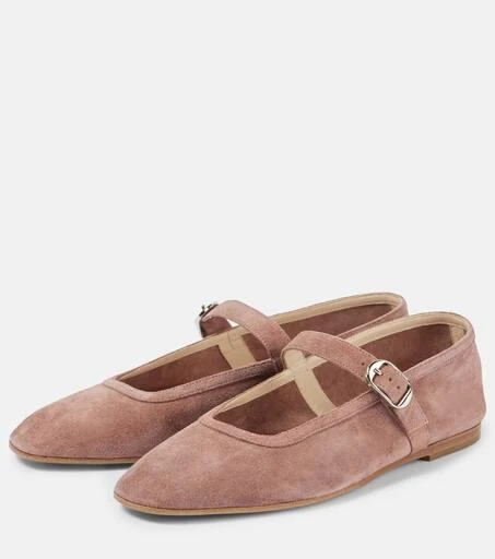 Le Monde beryl Suede Mary Jane flats 5