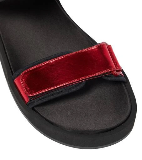 The Row Hook and Loop leather sandals 6