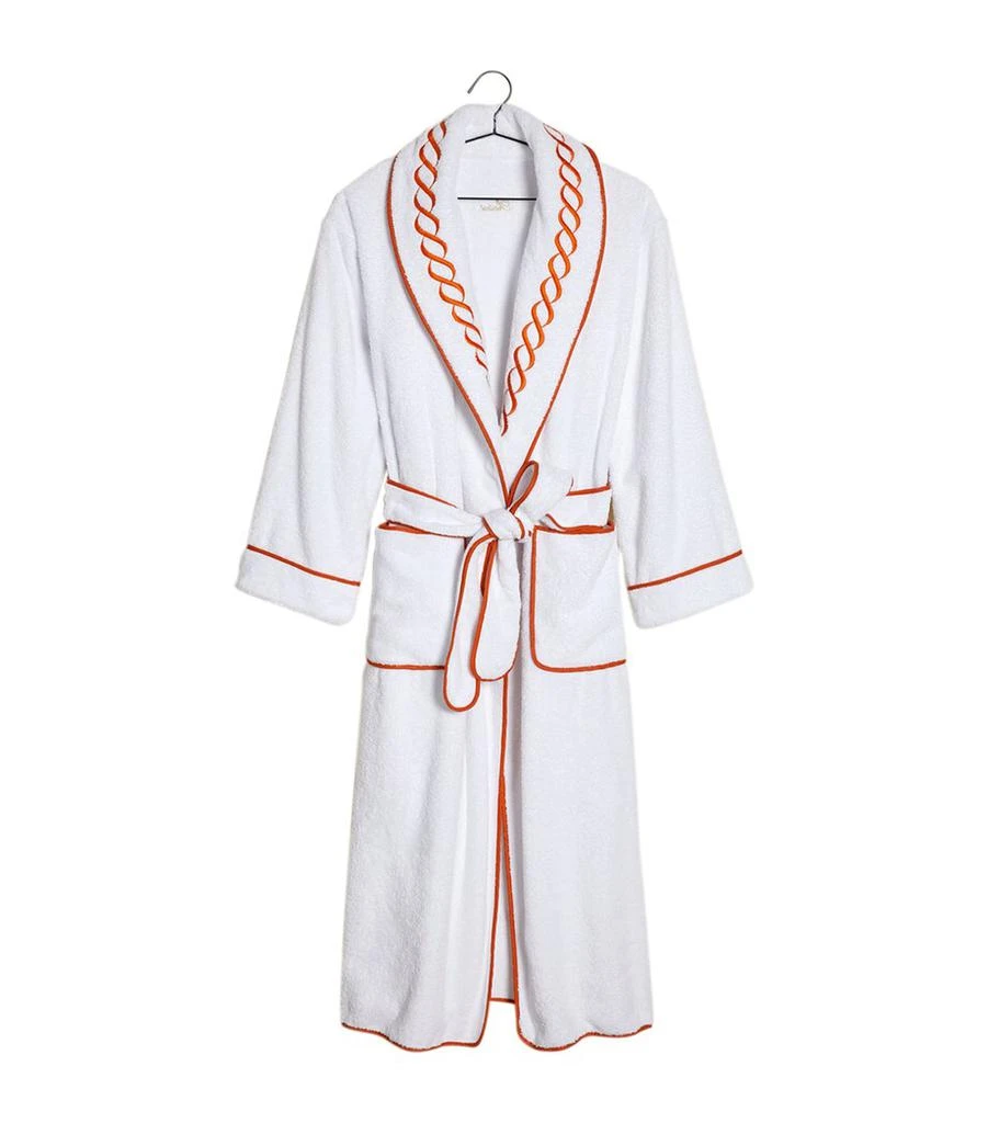 Pratesi Cotton Treccia Bathrobe (Small) 3