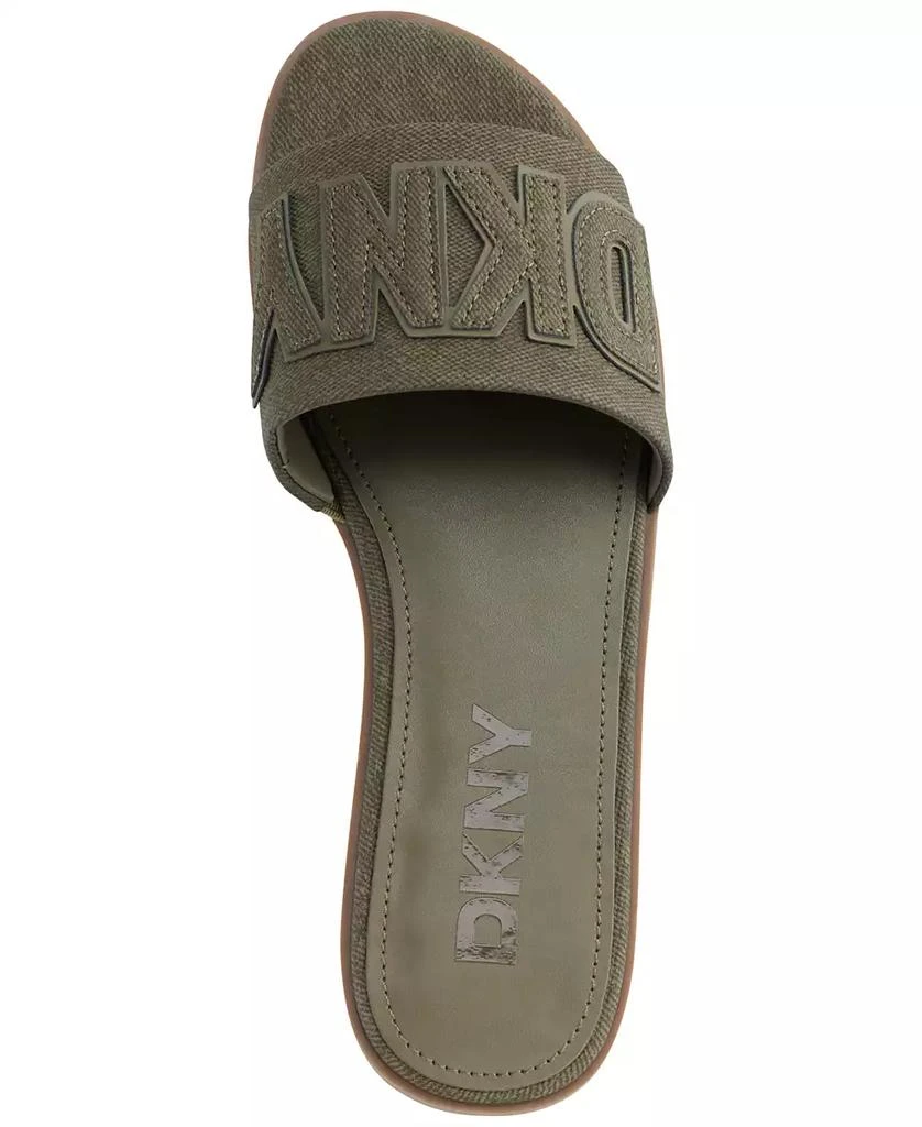 DKNY Women's Willow Slide Slip-On Flats Sandals 4