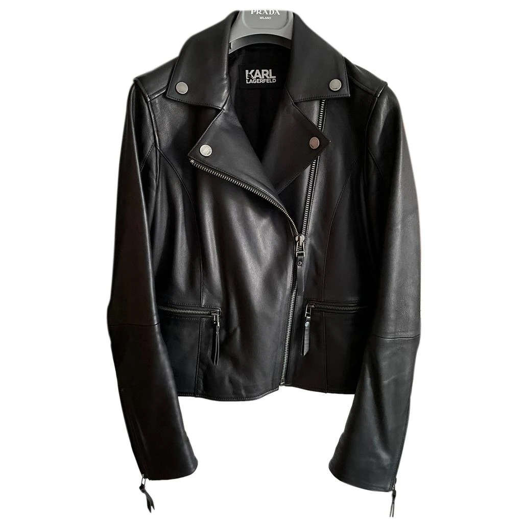 Karl Lagerfeld Paris Karl Lagerfeld Leather biker jacket 1