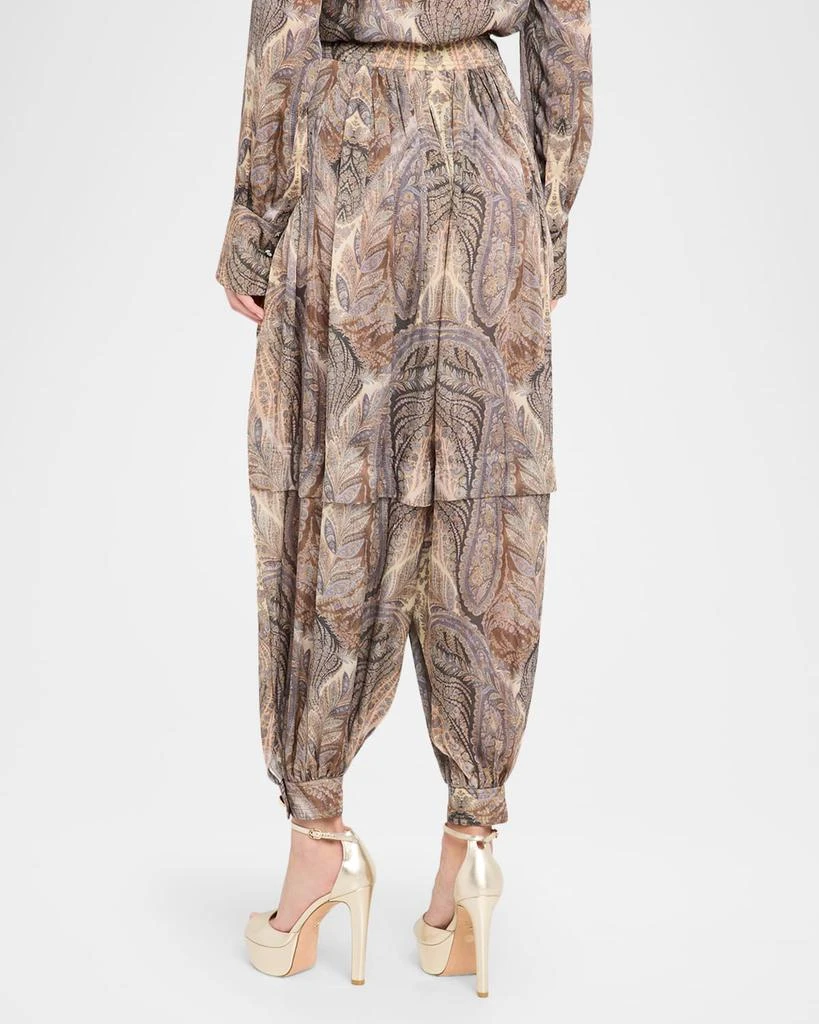 Zimmermann Hypnotic Silk Harem Pants 3
