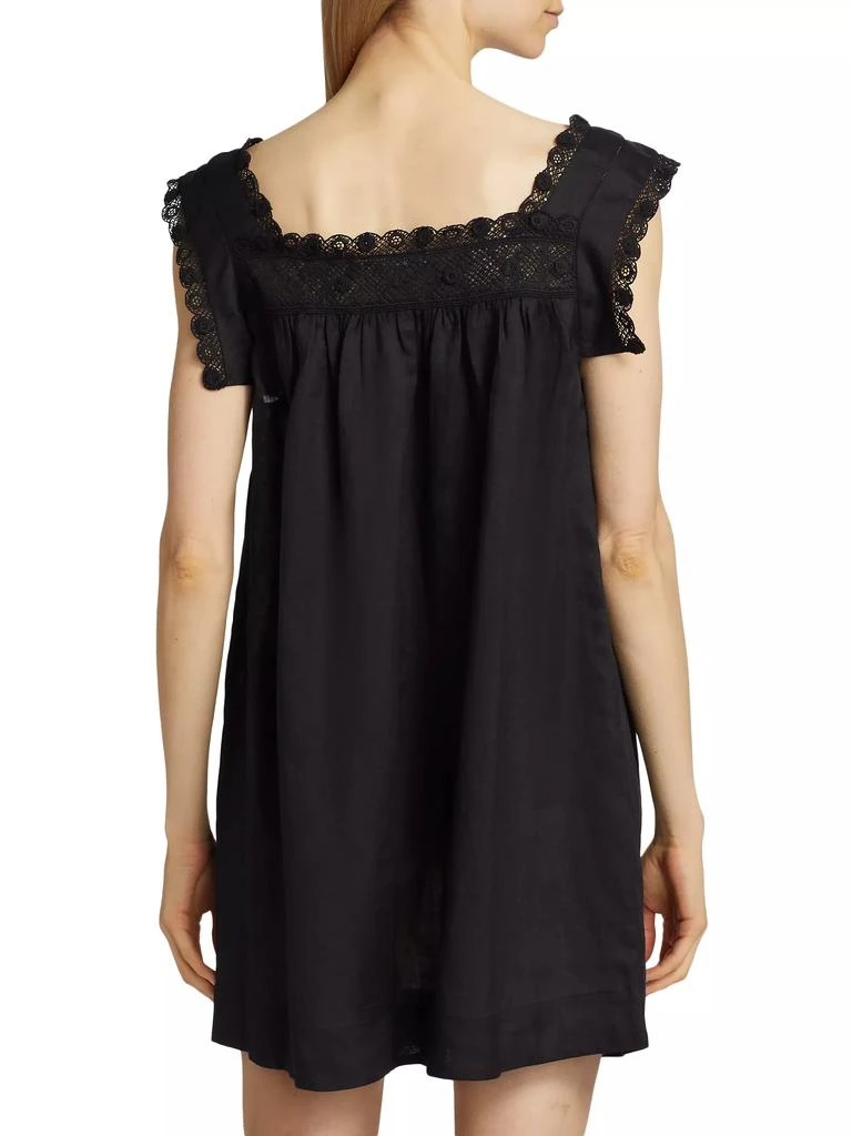 DÔEN Almadia Lace-Detailed Shift Dress 5