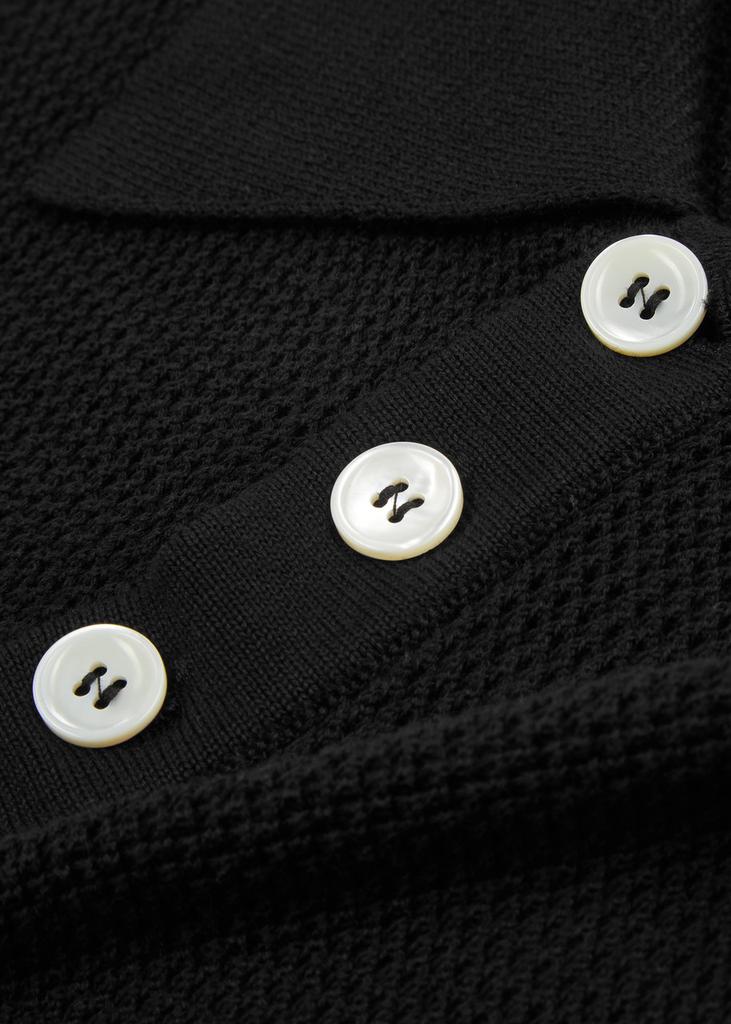トップス second layer 23ss s/s open knit polo Open-knit cotton polo shirt – On Sale Now with Up to 50% Off