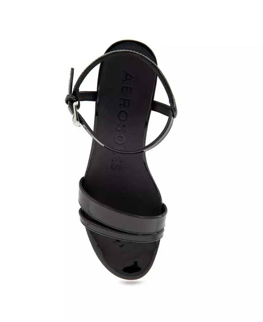 Aerosoles Women's Witt Round Toe Wedge Sandals 4