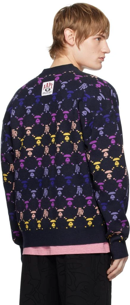 AAPE by A Bathing Ape Navy Main Cardigan 3