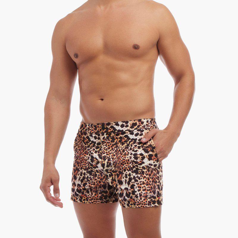 2(X)IST Ibiza Swim Short Mixed Leopard