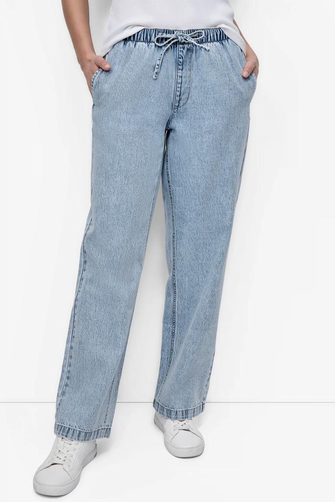 DKNY MID RISE RELAXED STRAIGHT