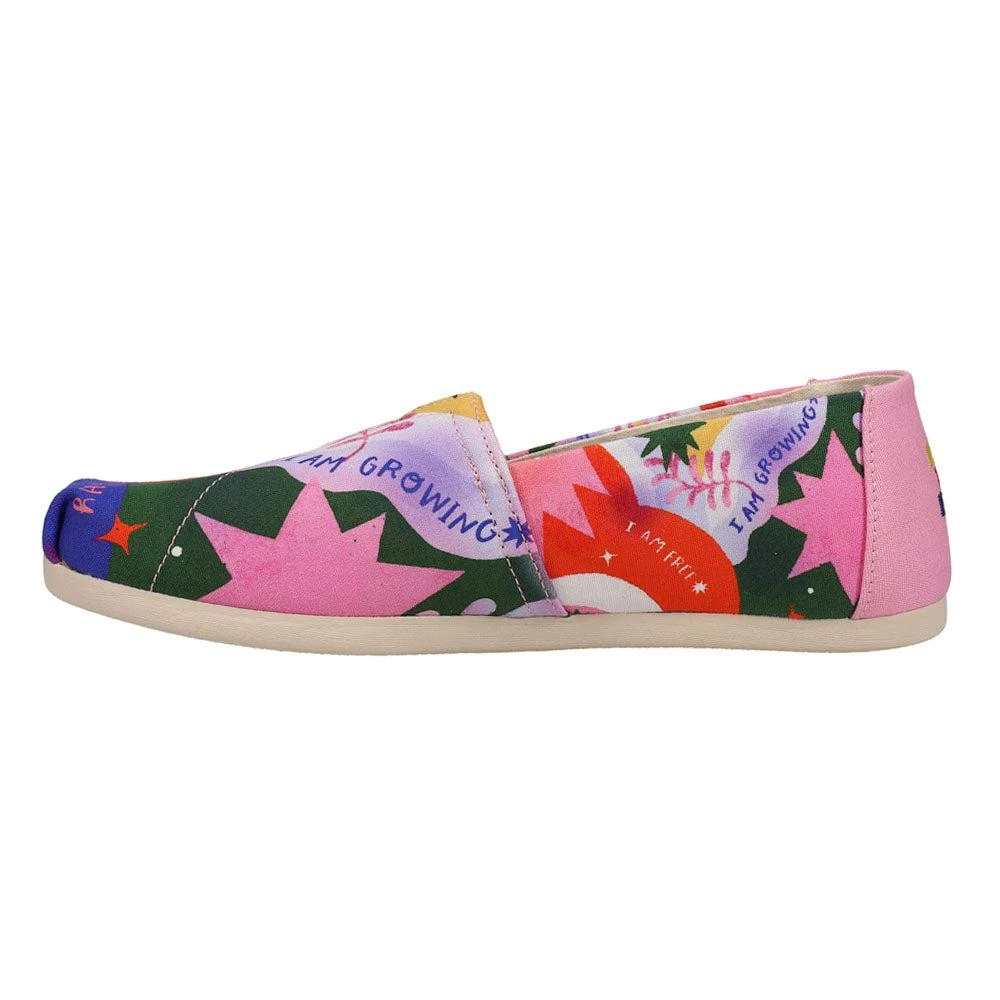 TOMS Loveis Wise x Alpargata Graphic Slip On Flats 3