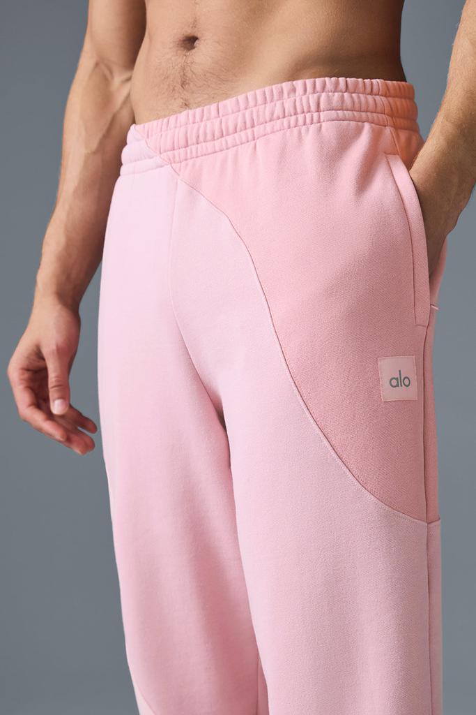 Alo Make Waves Sweatpant - Sunset Pink Tonal - Joggers - Free