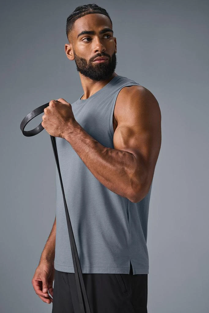 Alo The Triumph Muscle Tank - Steel Grey 3