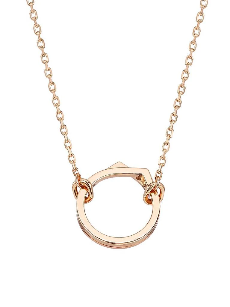 Repossi Antifer 18K Rose Gold Pendant Necklace