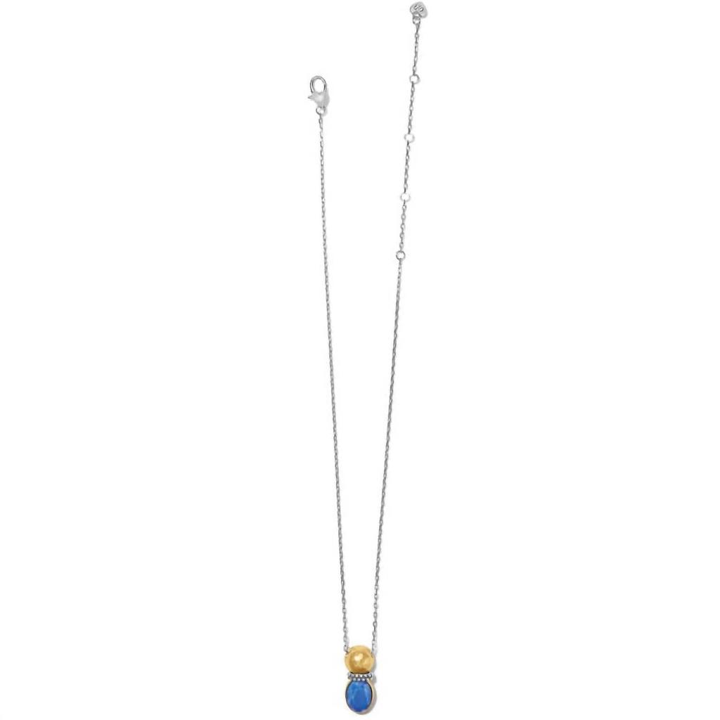 Brighton Women's Venus Necklace In Blue/gold