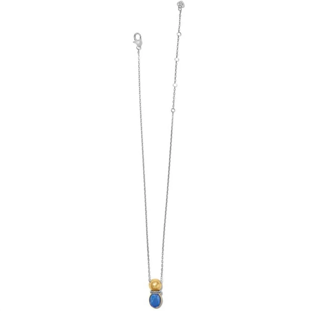 Brighton Women's Venus Necklace In Blue/gold 1