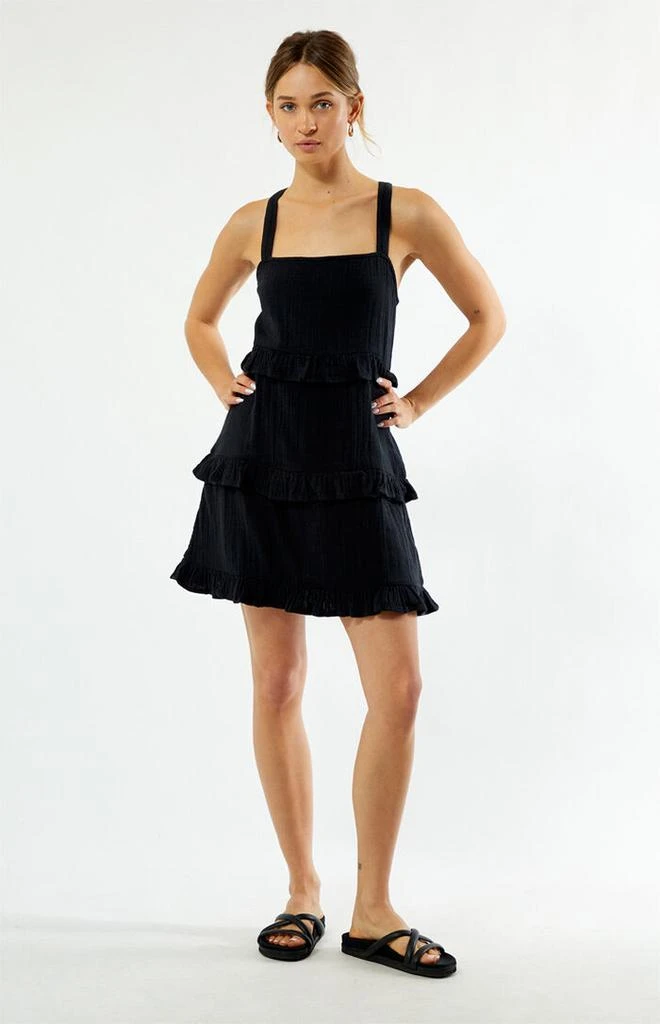 Roxy Black Soft Sand Mini Dress 4