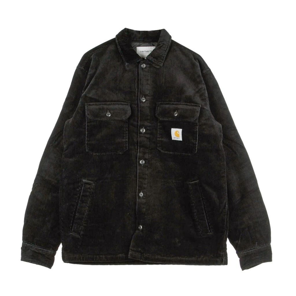 Carhartt WIP Whitsome Shirt Jacket Men's Padded Shirt Black 1