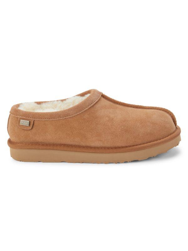 Australia Luxe Collective Shearling Lined Suede Indoor Slippers