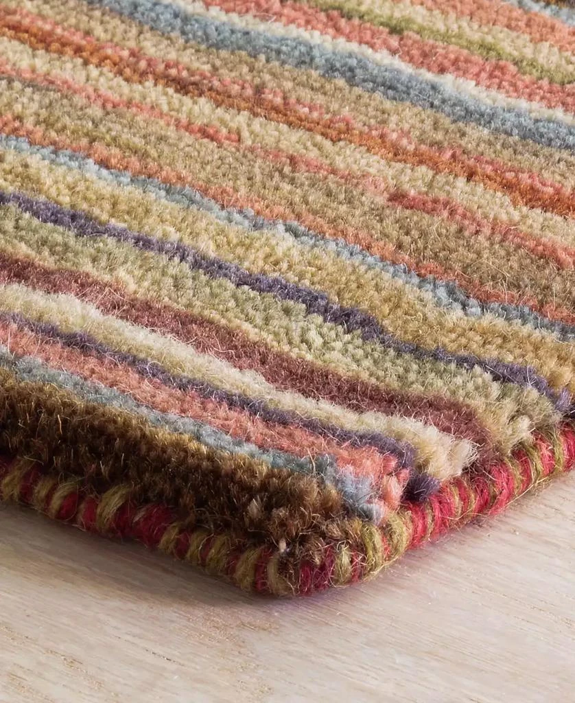 Dash and Albert Rugs by Annie Selke Brindle Stripe RDA080 10
x14
 Area Rug 3