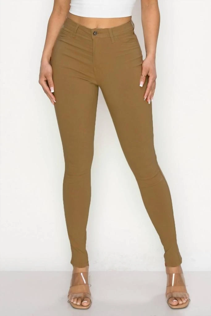 Denim Zone Denim Zone - High Waisted Super-Stretch Pants 1