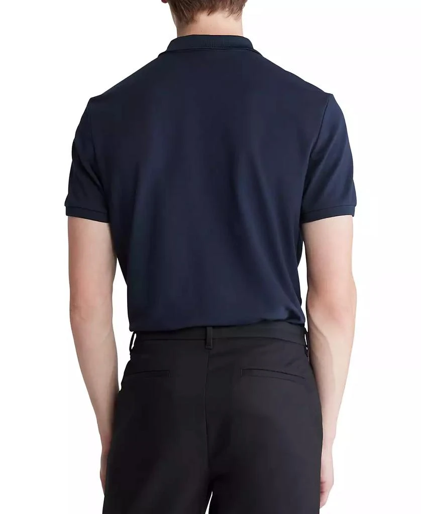 Calvin Klein Men's Athletic Tech Zip Polo Shirt 2