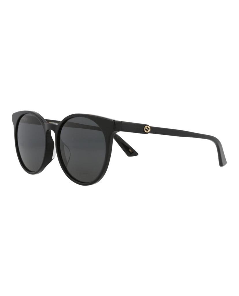 Gucci Round-Frame Acetate Sunglasses