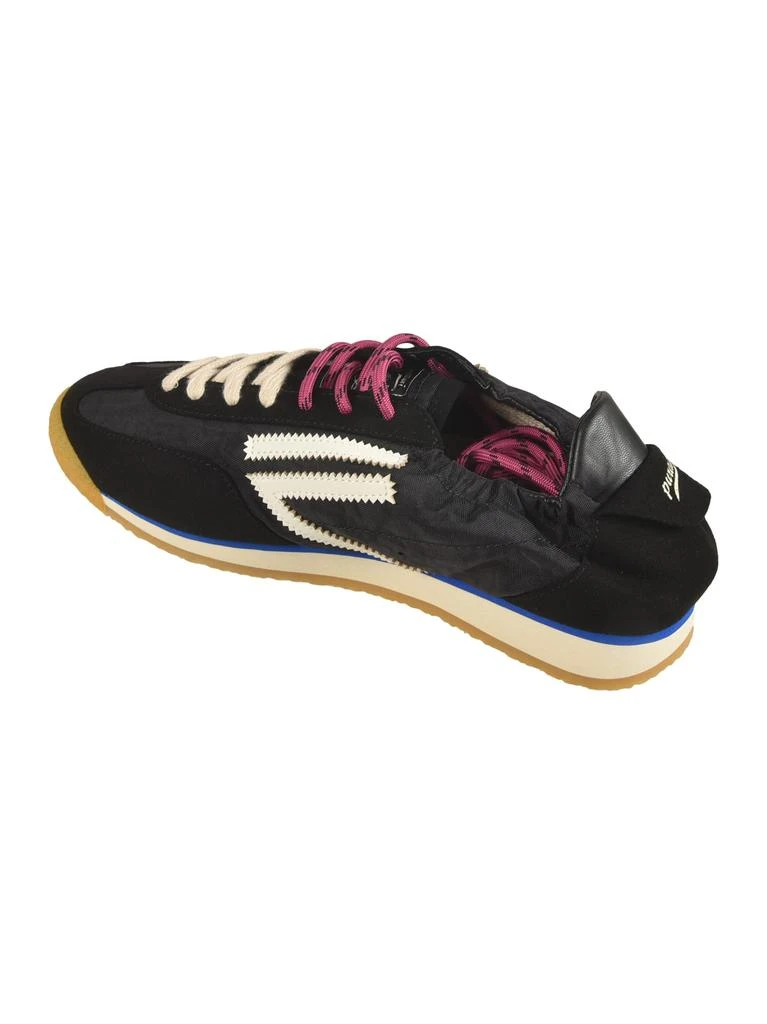 Puraai Logo Back Lace-up Sneakers 3