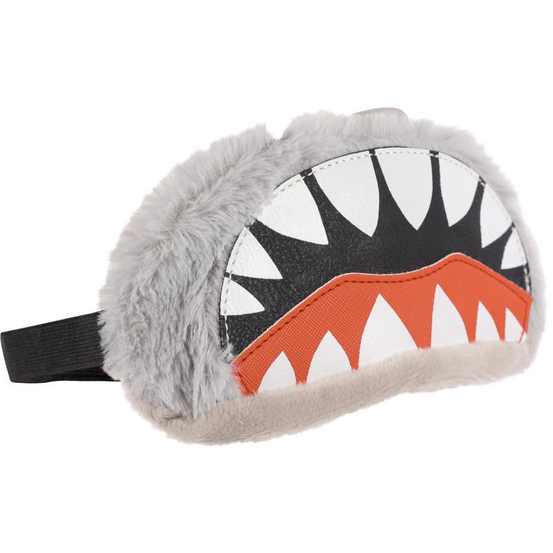 OMG! Accessories Shark mouth sleeping mask in grey