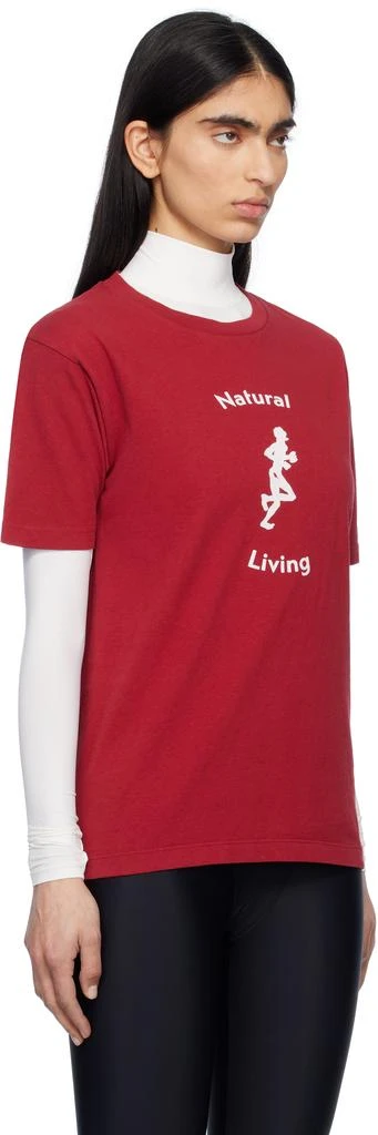 District Vision Red California Cotton T-shirt 2