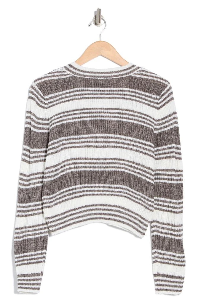 Cotton Emporium Stripe Crop Sweater 4