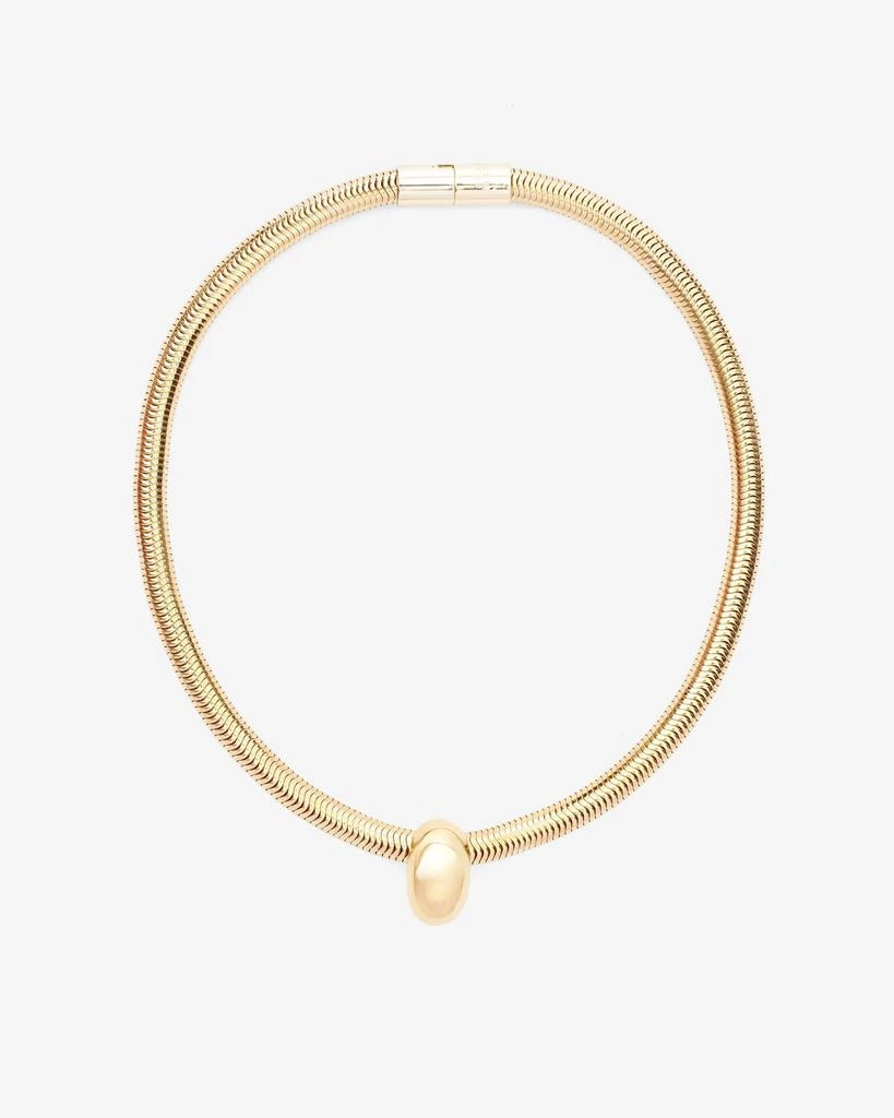 Isabel Marant ISABEL MARANT, SHINY CRESCENT CHOKER - Women - Gold - OneSize 1