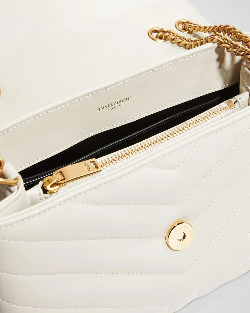 Yves Saint Laurent Loulou Small YSL Shoulder Bag in Quilted Leather 4