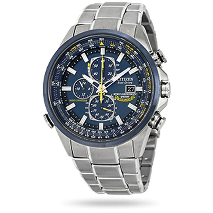 Citizen Eco Drive Blue Angels Chronograph Men's Watch AT8020-54L 1