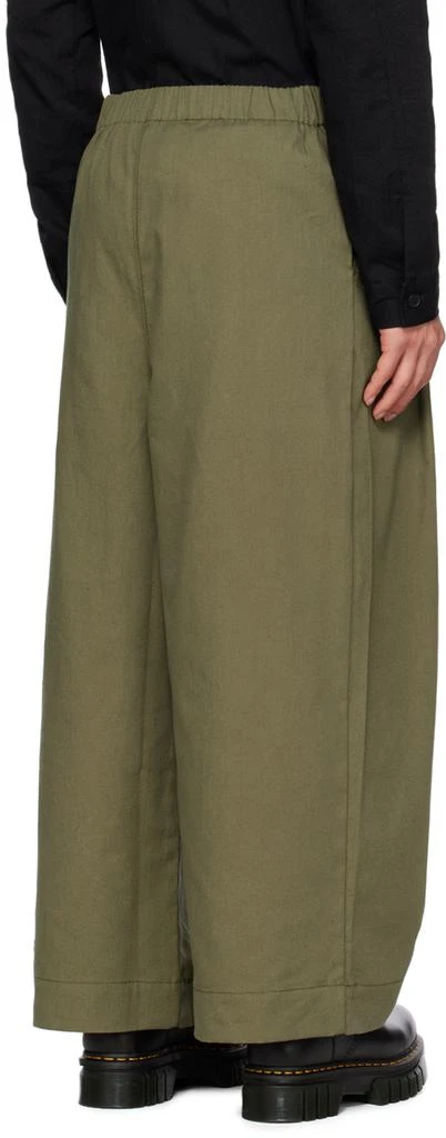 Naked & Famous SSENSE Exclusive Green Trousers 3