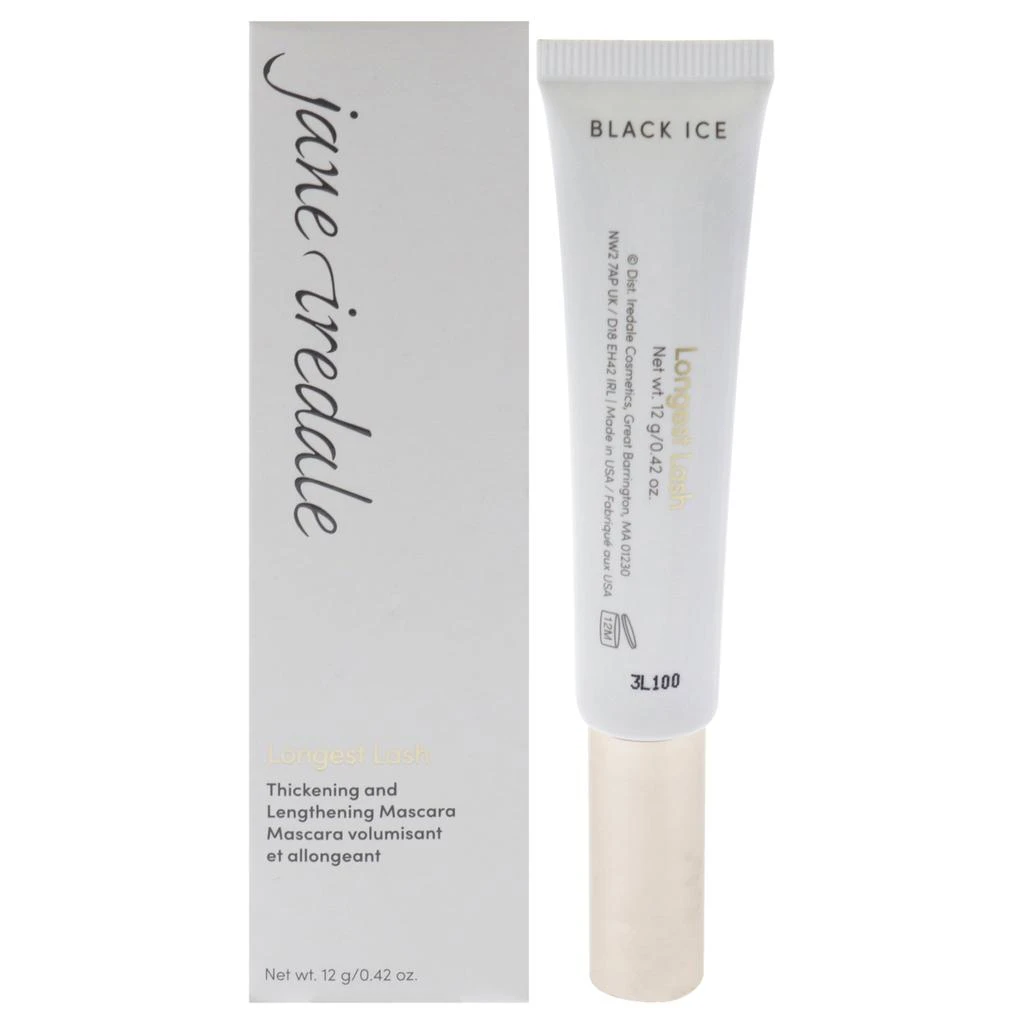 Jane Iredale Longest Lash Thickening And Lengthening - Black Ice by  for Women - 0.42 oz Mascara 1