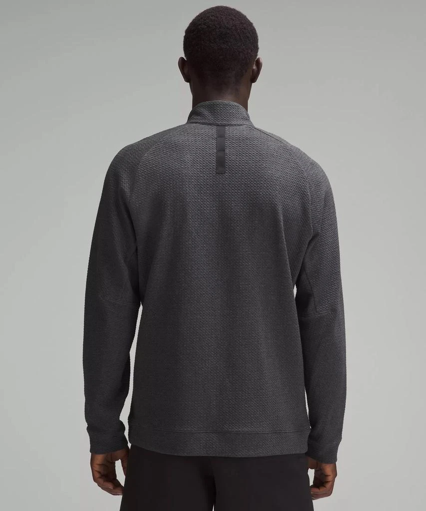 Lululemon Textured Double-Knit Cotton Half Zip 32