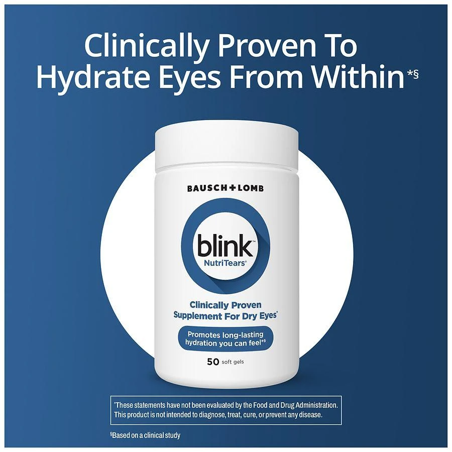 Blink NutriTears Dry Eye Supplement 6
