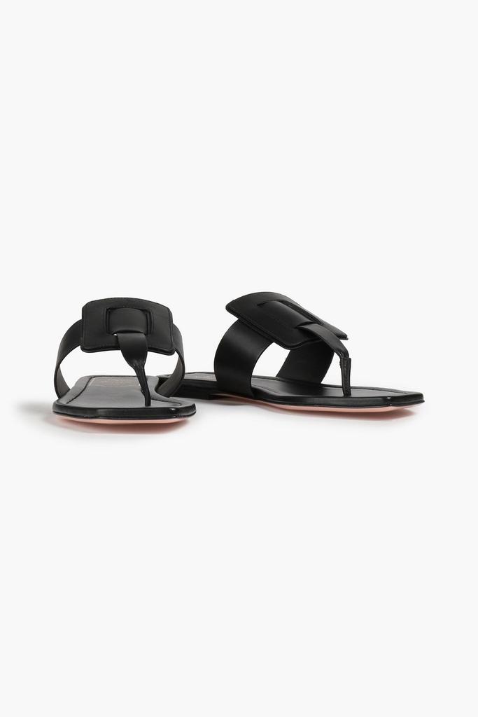 Roger Vivier Viv' Sellier leather sandals