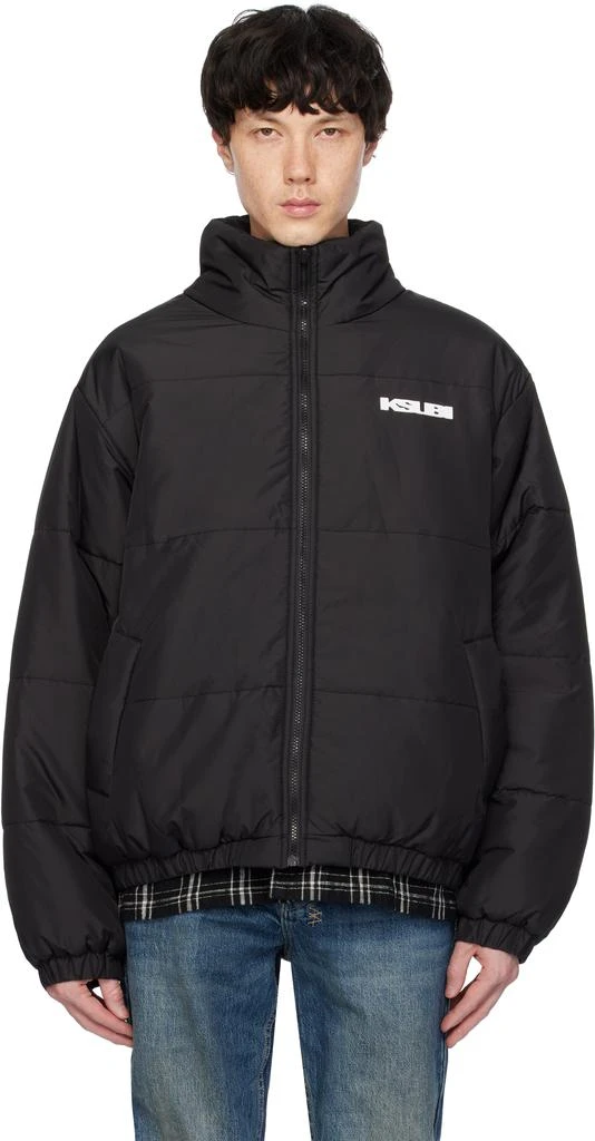 Ksubi Black Sott Puffer Reversible Jacket 1